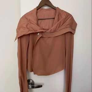 Rick Owens silk jacket